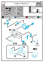 Eduard Spitfire F Mk.22 S.A. Instruction Sheet предпросмотр