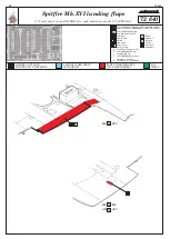 Eduard Spitfire Mk.XVI landing flaps Manual предпросмотр