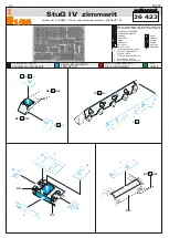 Предварительный просмотр 1 страницы Eduard StuG IV zimmerit Manual