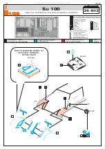 Предварительный просмотр 1 страницы Eduard Su 100 Assembly Instructions