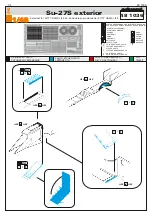 Предварительный просмотр 1 страницы Eduard Su-27S exterior Manual