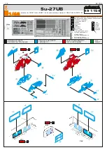 Eduard Su-27UB Quick Start Manual предпросмотр