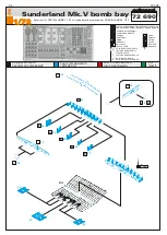 Eduard Sunderland Mk.V bomb bay Assembly Instructions preview