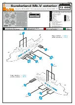 Eduard Sunderland Mk.V exterior Assembly Instructions preview