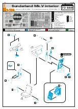 Eduard Sunderland Mk.V interior Assembly Instructions предпросмотр