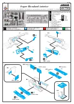 Предварительный просмотр 1 страницы Eduard Super Étendard interior Quick Start Manual