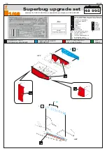 Предварительный просмотр 1 страницы Eduard Superbug upgrade set Quick Start Manual