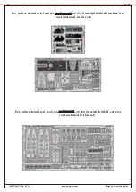 Предварительный просмотр 4 страницы Eduard Swordfish Mk.II bomb and rockets Assembly Instructions