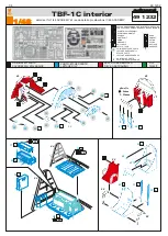 Eduard TBF-1C interior Quick Start Manual предпросмотр