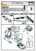 Предварительный просмотр 1 страницы Eduard TF-104G late Assembly Instructions Manual