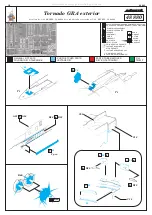 Предварительный просмотр 1 страницы Eduard Tornado GR.4 exterior Quick Start Manual