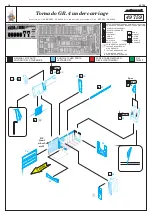 Eduard Tornado GR.4 undercarriage Quick Start Manual предпросмотр