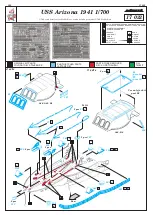 Eduard USS Arizona 1941 1/700 Manual предпросмотр