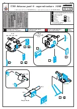 Eduard USS Arizona part 6 - superstructure 1/200 Quick Start Manual предпросмотр