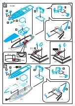 Предварительный просмотр 2 страницы Eduard USS CV-5 Yorktown part 1 cranes & life boats 1/350 Quick Start Manual
