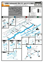 Предварительный просмотр 1 страницы Eduard USS Intrepid CV-11 Manual