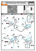 Предварительный просмотр 1 страницы Eduard USS Saratoga CV-3 Part2 Quick Start Manual