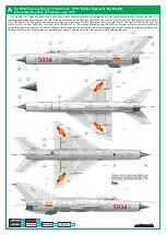 Предварительный просмотр 14 страницы Eduard Vietnam  SOVIET SUPERSONIC FIGHTER Manual