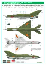 Предварительный просмотр 17 страницы Eduard Vietnam  SOVIET SUPERSONIC FIGHTER Manual