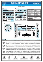 Предварительный просмотр 1 страницы Eduard WEEKEND 7449 Manual