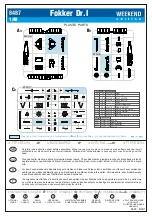 Предварительный просмотр 1 страницы Eduard WEEKEND 8487 Manual