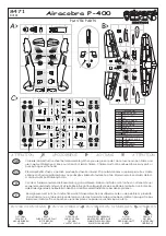 Eduard Weekend Airacobra P-400 Quick Start Manual предпросмотр