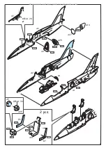 Предварительный просмотр 3 страницы Eduard Weekend Edition L-39C Assembly Instructions Manual