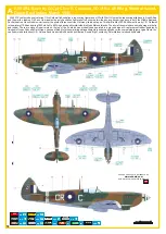 Предварительный просмотр 10 страницы Eduard Weekend Edition Spitfire Mk. VIII Manual