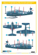 Предварительный просмотр 6 страницы Eduard WEEKEND F6F-5 Hellcat Manual