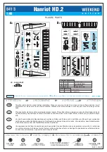 Eduard Weekend Hanriot HD.2 Quick Start Manual предпросмотр