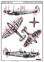 Предварительный просмотр 12 страницы Eduard Weekend SpitfireMk.VIII Manual