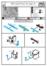 Предварительный просмотр 1 страницы Eduard WWII USAAF Bomber Re-supply Set Assembly Instructions Manual