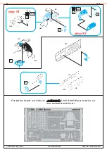 Предварительный просмотр 3 страницы Eduard Zoom A-20G Havoc interior S.A. Assembly Instructions