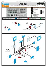 Eduard Zoom AH-1Z Assembly Instructions предпросмотр