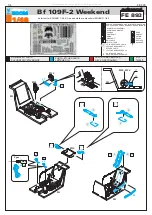 Предварительный просмотр 1 страницы Eduard Zoom Bf 109F-2 Weekend Assembly Instructions