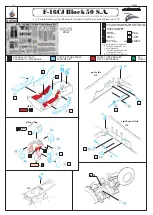 Eduard Zoom F-16CJ Block 50 S.A. Quick Start Manual предпросмотр