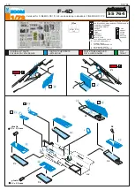 Eduard ZOOM F-4D Assembly Instructions предпросмотр