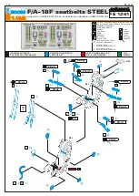 Eduard ZOOM F/A-18F seatbelts STEEL Quick Start Manual предпросмотр