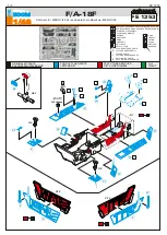 Предварительный просмотр 1 страницы Eduard ZOOM F/A-18F Assembly Instructions