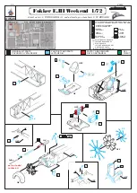 Предварительный просмотр 1 страницы Eduard Zoom Fokker E.III Weekend 1/72 Quick Start Manual