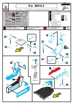 Предварительный просмотр 1 страницы Eduard Zoom Fw 189A-1 Quick Start Manual