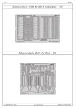 Предварительный просмотр 2 страницы Eduard Zoom Fw 190A seatbelts STEEL 1/48 Manual