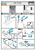 Eduard Zoom He 111Z Quick Start Manual предпросмотр