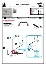 Eduard Zoom Me 163 Komet Assembly Instructions Manual предпросмотр