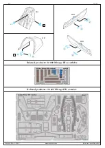 Предварительный просмотр 2 страницы Eduard Zoom Mirage IIIc interior Quick Start Manual