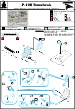 Предварительный просмотр 1 страницы Eduard Zoom P-40B Tomahawk Quick Start Manual