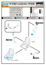 Предварительный просмотр 1 страницы Eduard ZOOM P-40M seatbelts STEEL Manual