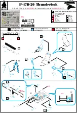 Eduard Zoom P-47D-20 Thunderbolt Manual предпросмотр