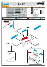 Предварительный просмотр 1 страницы Eduard ZOOM Su-27 Quick Start Manual