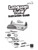 Preview for 1 page of Educational Insights EI-2300 Language Tutor Instruction Manual